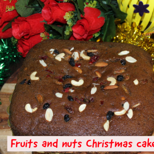 plum cake - Christmas cake recipe