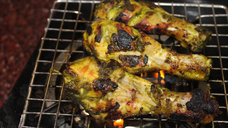 Hariyali grilled chicken