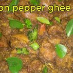 Mutton pepper roast