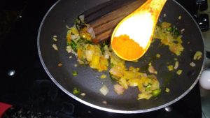 chicken mutton karandi omlette