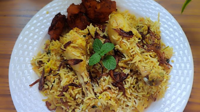 Hyderabadi Chicken Dum Biryani | How to make Hyderabadi Chicken Dum Biryani?