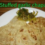 stuffed-garlic-chapati